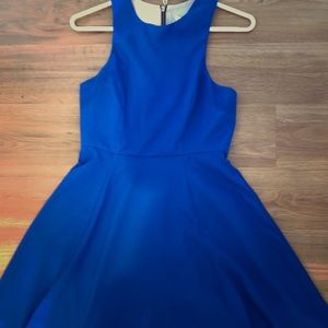 Naven cocktail dress in royal blue